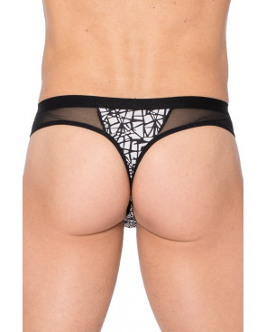 String imprimé noir et blanc New Look - LM2299-02BWH