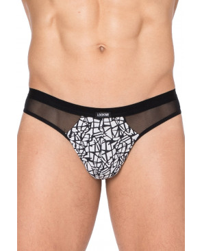 String imprimé noir et blanc New Look - LM2299-02BWH