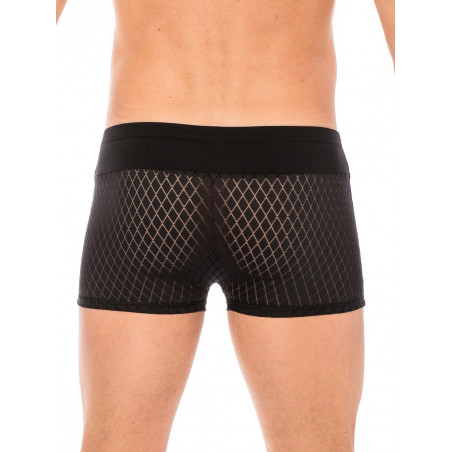 Boxer noir Seduction - LM2105-67BLK