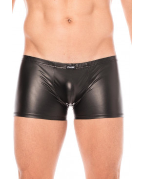 Boxer simili cuir - LM2008-67BLK