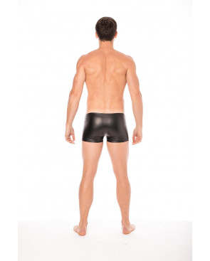 Boxer simili cuir - LM2008-67BLK