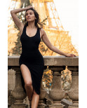 Robe noire Anastasia - LDC01BLK
