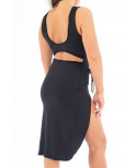 Robe noire Anastasia - LDC01BLK
