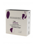 2en1 Stimulateur clitoridien à picots par aspiration avec son œuf vibrant à distance violet - 0-B0009PUR