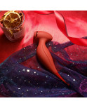 Oiseau du Paradis - Vibromasseur 2 en 1 avec vibration clitoridienne par membrane et embout stimulateur rouge - CR-820RED