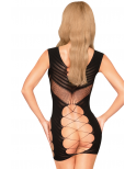 Mini robe Noir Flame on the rock - PH0053BLK