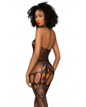 Bodystocking fantaisie noir Fancy me - PH0111BLK