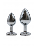 Plug bijou en aluminium bijou coeur violet Medium - RY-014PUR