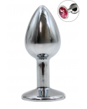 Plug bijou en aluminium bijou rose Small - RY-001PNK