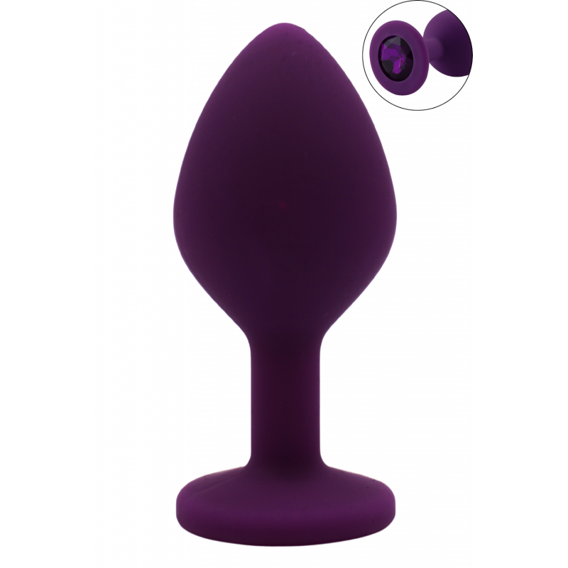 Plug bijou violet Medium - DB-RY068PUR