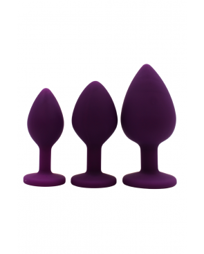 Plug bijou violet Medium - DB-RY068PUR