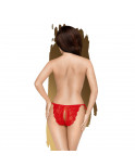 Culotte ouverte rouge Too hot to be real - PH0125RED