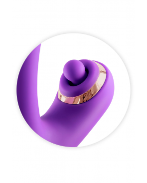 Vibromasseur rabbit 3-en-1 avec tapotements Joyfully - CC531056020120