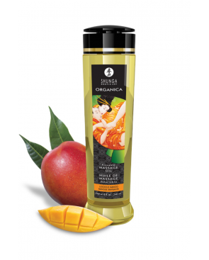 Huile de Massage Organica Mangue Enivrante 240 ml Shunga - CC3031