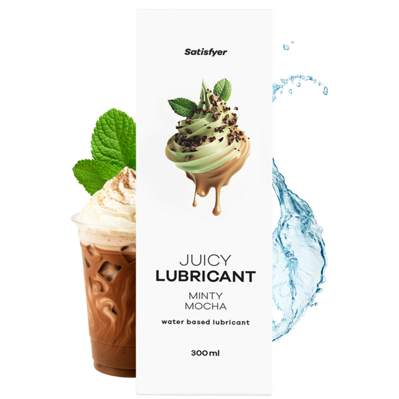 Lubrifiant à base d'eau Mochaccino mentholé 300 ml Satisfyer - CC597075 Lubrifiant à base d'eau Mochaccino mentholé 300 ml Satisfyer - CC597075