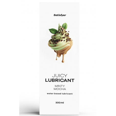 Lubrifiant à base d'eau Mochaccino mentholé 300 ml Satisfyer - CC597075