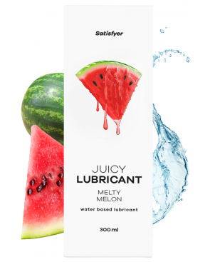 Lubrifiant à base d'eau Pastèque fondante 300 ml Satisfyer - CC597069