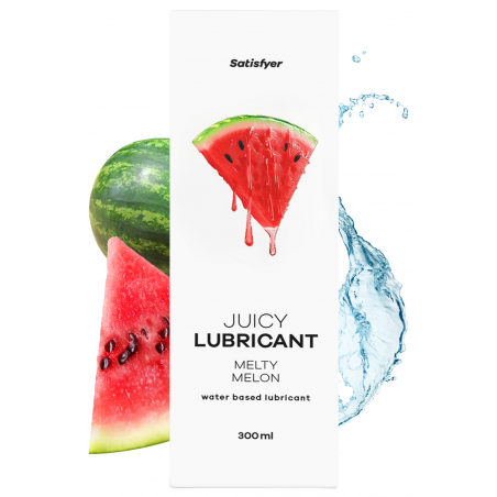 Lubrifiant à base d'eau Pastèque fondante 300 ml Satisfyer - CC597069