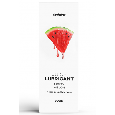 Lubrifiant à base d'eau Pastèque fondante 300 ml Satisfyer - CC597069