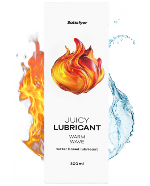Lubrifiant à base d'eau chauffant 300 ml Satisfyer - CC597063