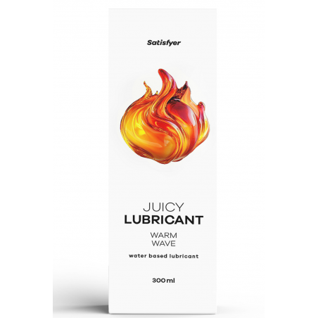 Lubrifiant à base d'eau chauffant 300 ml Satisfyer - CC597063