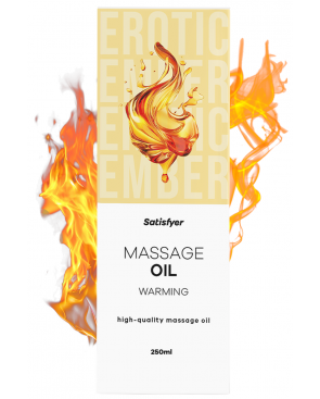 Huile de massage chauffante 250 ml Satisfyer - CC597058