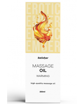 Huile de massage chauffante 250 ml Satisfyer - CC597058