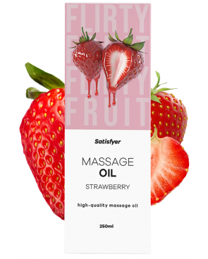 Huile de massage Fraise 250 ml Satisfyer - CC597057