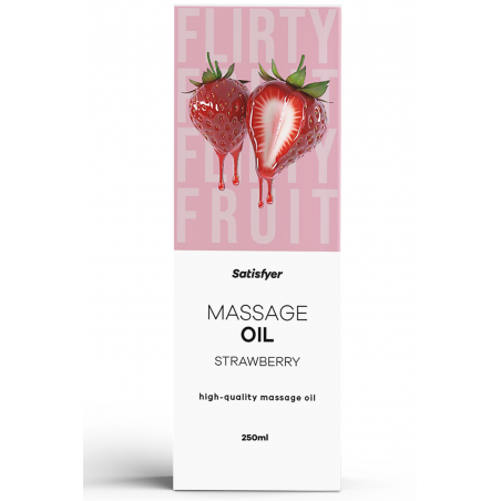 Huile de massage Fraise 250 ml Satisfyer - CC597057