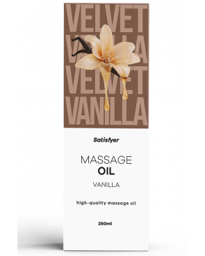 Huile de massage Vanille 250 ml Satisfyer - CC597055