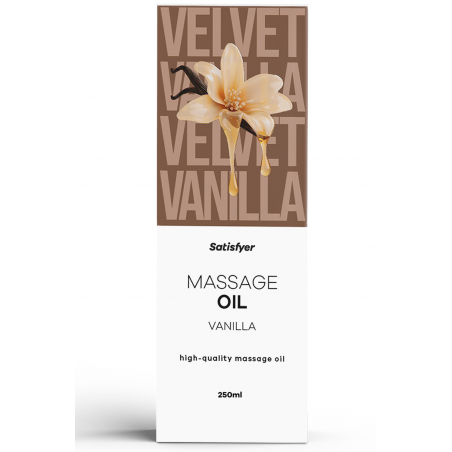 Huile de massage Vanille 250 ml Satisfyer - CC597055