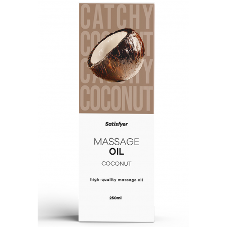 Huile de massage Noix de coco 250 ml Satisfyer - CC597054