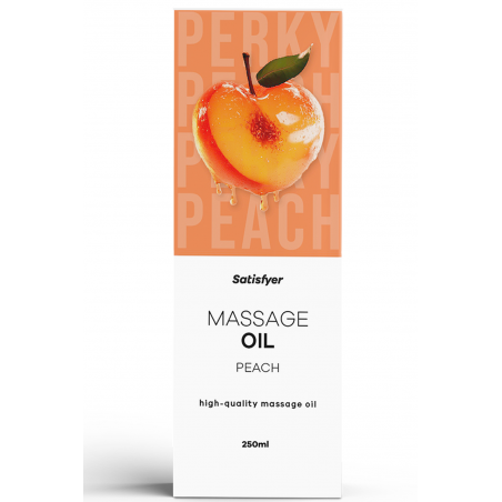 Huile de massage Pêche 250 ml Satisfyer - CC597053