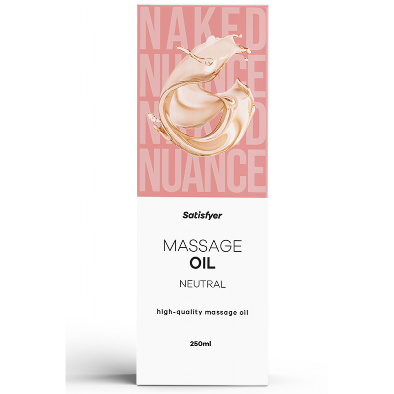 Huile de massage neutre 250 ml Satisfyer - CC597050