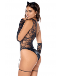 Costume sexy de chatte 5 pièces - MAL60062COS