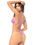 Ensemble sexy 2 pièces dentelle douce et extensible - MAL8949WORC