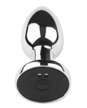 Plug vibrant acier inoxydable anal taille S avec télécommande, USB - RY-207-S Plug vibrant acier inoxydable anal taille S avec télécommande, USB - RY-207-S