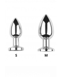 Plug vibrant acier inoxydable anal taille S avec télécommande, USB - RY-207-S Plug vibrant acier inoxydable anal taille S avec télécommande, USB - RY-207-S