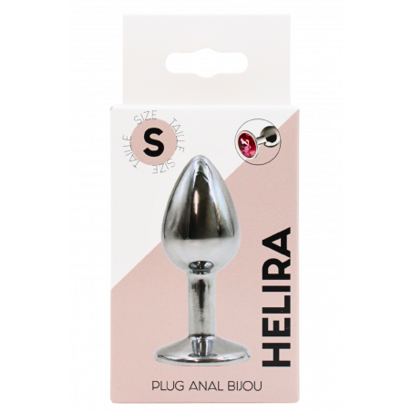 Plug bijou en aluminium bijou rose Small - RY-001PNK