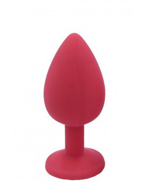 Plug rouge bijou cristal Small CHERRY - RY-067CRED
