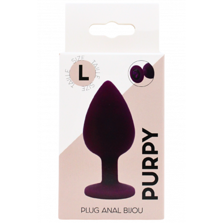 Plug bijou violet Large PURPY - RY-069PUR