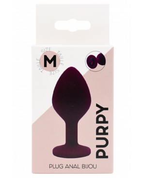 Plug bijou violet Medium PURPY - RY-068PUR