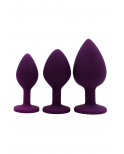 Plug bijou violet Medium PURPY - RY-068PUR