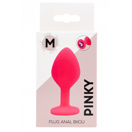 Plug bijou rose Medium PINKY - RY-068PNK