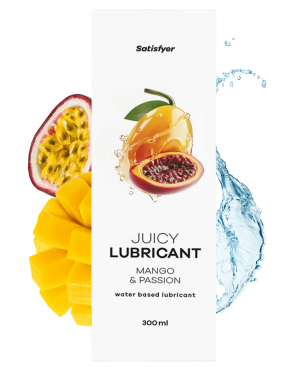Lubrifiant à base d'eau Mangue et Passion 300 ml Satisfyer - CC597074