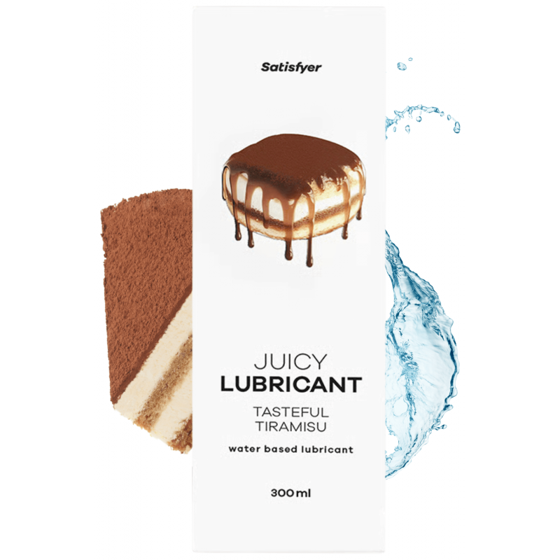 Lubrifiant à base d'eau Tiramisu savoureux 300 ml Satisfyer - CC597073 Lubrifiant à base d'eau Tiramisu savoureux 300 ml Satisfyer - CC597073