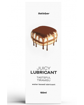 Lubrifiant à base d'eau Tiramisu savoureux 300 ml Satisfyer - CC597073