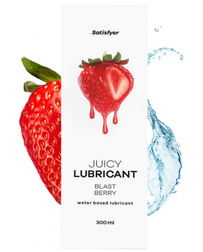 Lubrifiant à base d'eau Fraise explosive 300 ml Satisfyer - CC597070