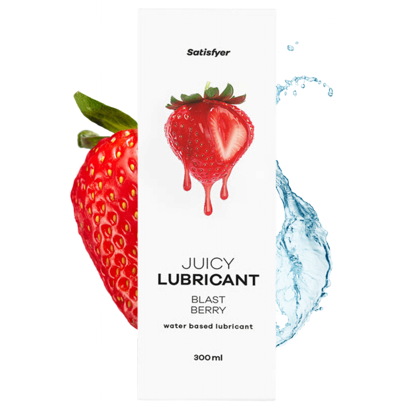 Lubrifiant à base d'eau Fraise explosive 300 ml Satisfyer - CC597070 Lubrifiant à base d'eau Fraise explosive 300 ml Satisfyer - CC597070