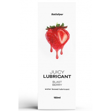 Lubrifiant à base d'eau Fraise explosive 300 ml Satisfyer - CC597070